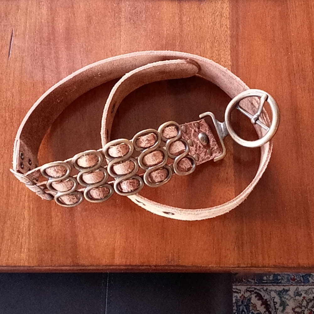 Brand new Vera Pelle genuine leather belt